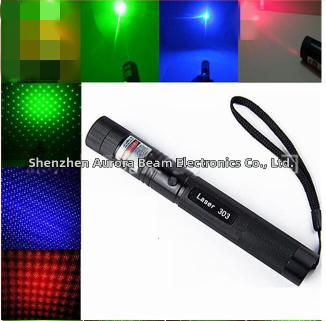 303USB laserový ukazovateľ – červená, zelená, modrá a fialová, jednopunktový efekt hviezdnej oblohy, dlhý dosah, nabíjateľné svetlo