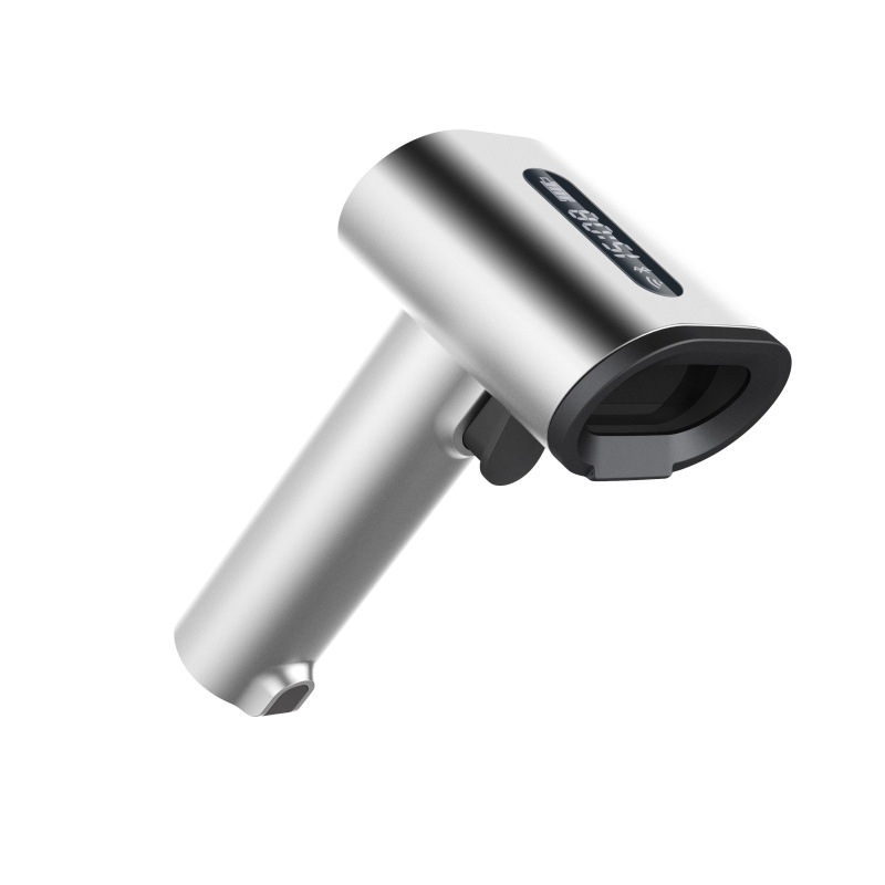 Ručni bežični Bluetooth skener barkodova, s postoljem za punjenje, za skladište, logistiku i maloprodaju.