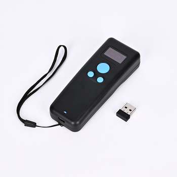 Junyuan Chuangyi bežični skener za bar kodove 1D/2D QR s Bluetooth 2.4G i zaslonom – prenosni ručni skener