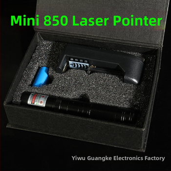Mini nabíjateľné zelené laserové svietidlo s jednopolohovým laserom 851, laserový indikátor a sprievodné pero