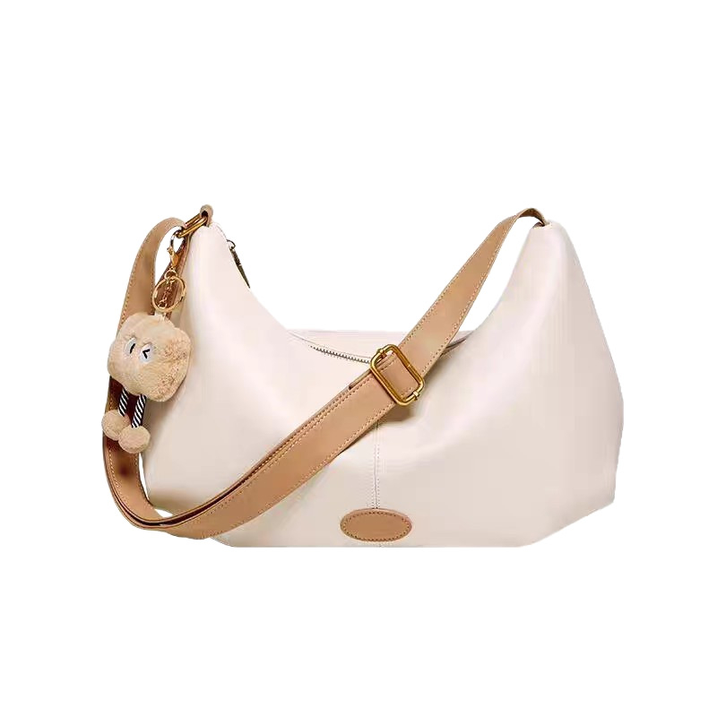 Ženska luksuzna crossbody torba tip tote s velikom kapacitetom, oblik dumpling, ljetni stil