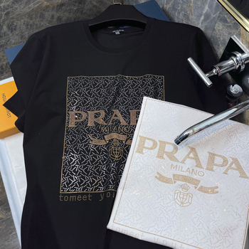 Europski inspiriran muški ljetni T‑shirt s natpisima i kristalima, pamuk–ice silk miješavina, slim fit, okrugli izrez, kratki rukavi, osnovni komad