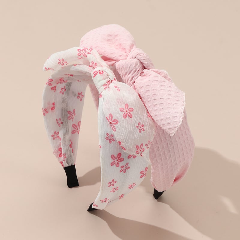 Gyerekeknek készült textil fejpánt, nagy pillangó formájú masnival, aranyos és egyszerű hajkiegészítő