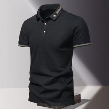 Jinghe Apparel XG-1103 Muška polo majica, ljetna tanka s vezenim dizajnom