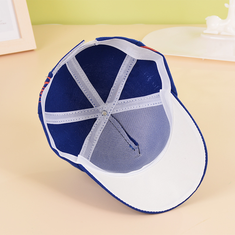 Șapcă de vară pentru copii, cu cozoroc, stil coreean, baseball cu protecție UV, design drăguț desen animat, pentru 4-6 ani
