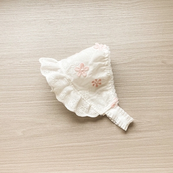 Pălărie de soare pentru bebeluși cu bandă pentru păr - nou-născuți, vară, protecție UV, boruri late, material ușor, stil prințesă