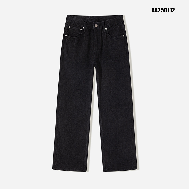 Férfi Cone Denim farmernadrág, kiváló minőségű selvedge denim, enyhén elastikus, dupla fonal, festett és fehérítés nélküli, karcsú egyenes szabás