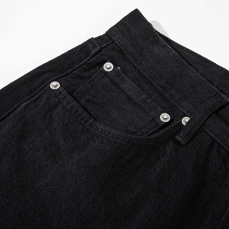 Férfi Cone Denim farmernadrág, kiváló minőségű selvedge denim, enyhén elastikus, dupla fonal, festett és fehérítés nélküli, karcsú egyenes szabás