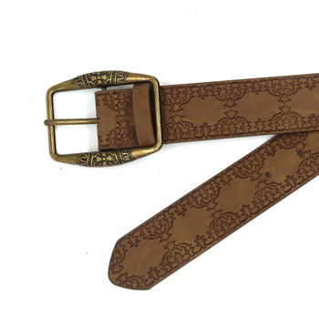 Ženski kaiš od PU kože s reljefnom teksturom, vintage stil, etno inspiracija, ljetni dodatak s Y2K dojmom visoke klase