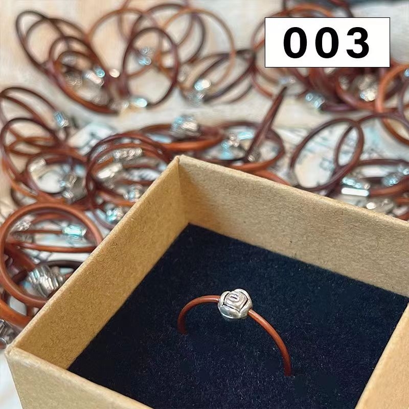Metalen prsten s etničkim stilom, ručna izrada, unisex modni dodatak