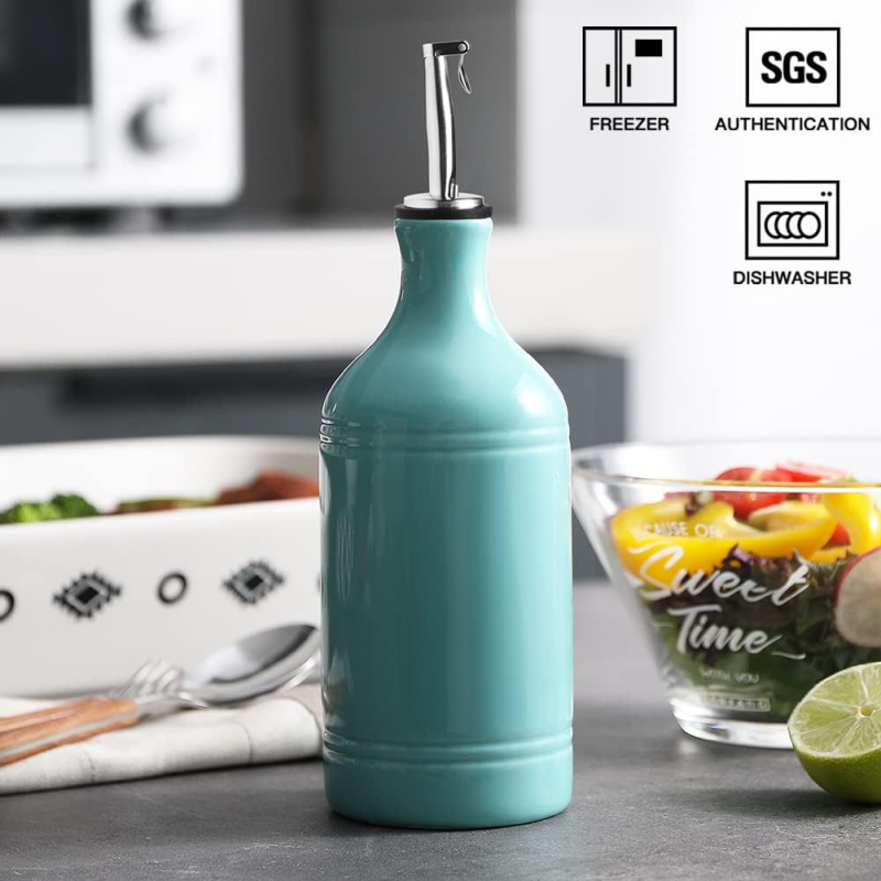 Keramički set posuda za začine, prilagodljiv u više boja, elegantne posude za skladištenje