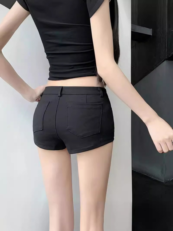 Ženske denims kratke hlače s ugrađenom jastučićem bokova, visokim strukom, ljetne ultra kratke, ležerne i trendy.