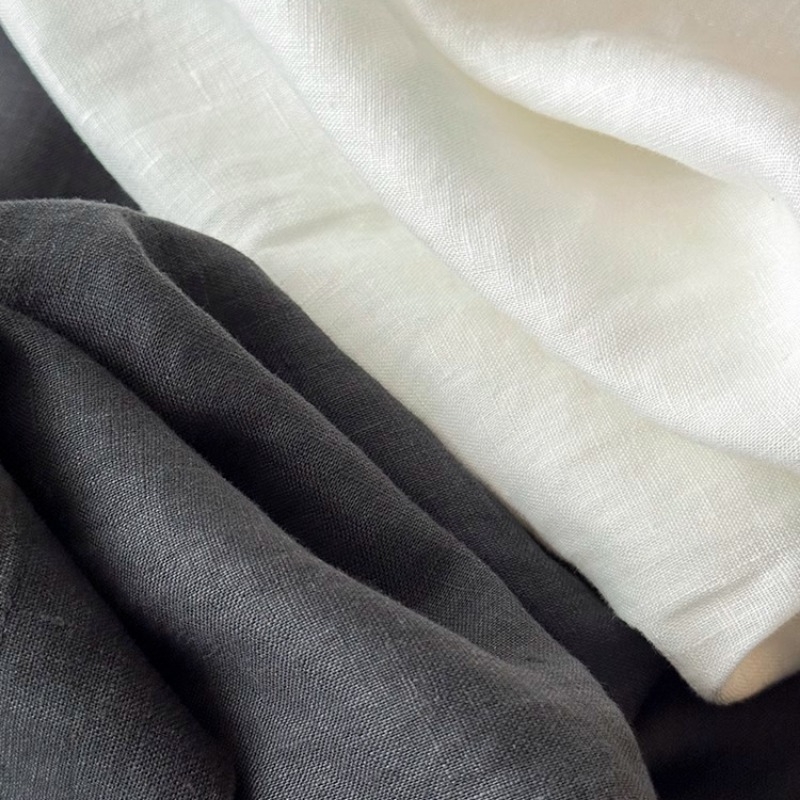 Ženski šorts od lana, visokim strukom, ležerni ravni kroj, svakodnevni stil, svestran, novi model