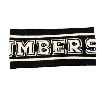 Bandă pentru cap cu litere, stil coreean, tricot elastic pentru fitness, pentru femei