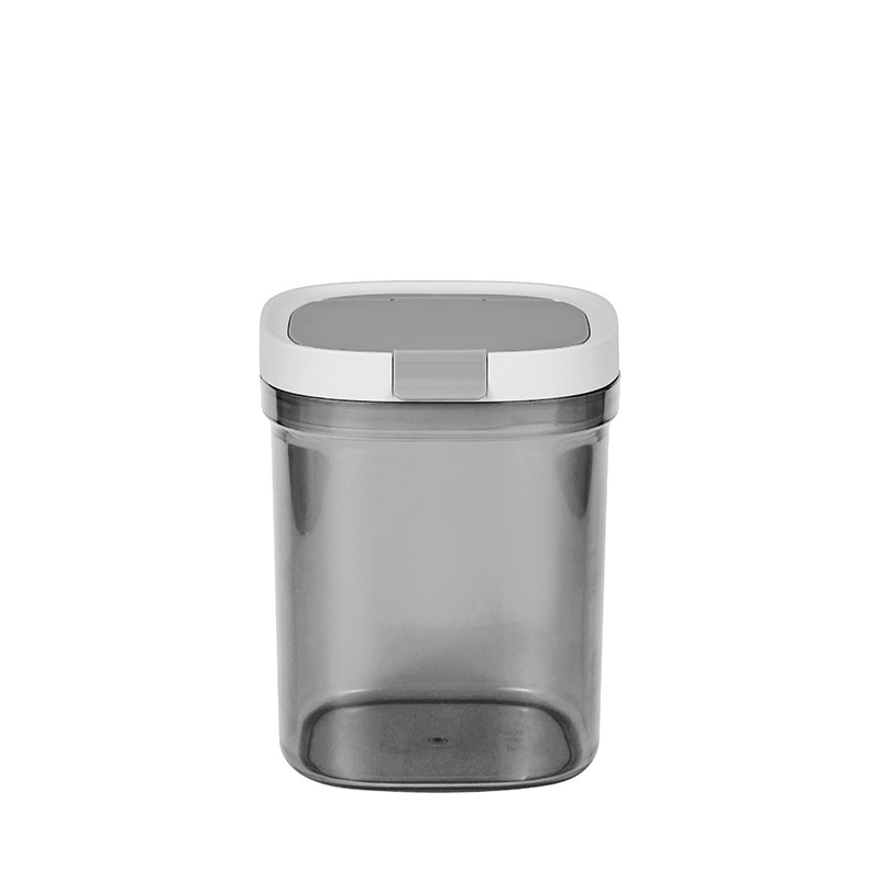 Spremnik za žitarice, plast za hranu, silikon-magnetni zatvarač, četvrtasti oblik, 1–2 l
