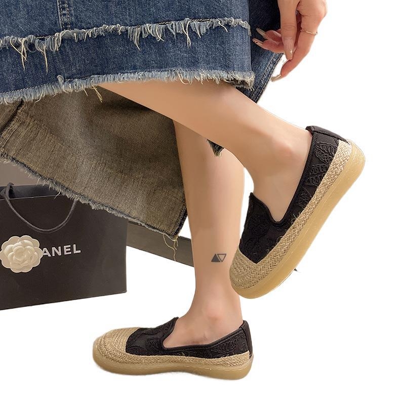 Ženske slip-on loafer s lanenim gornjim dijelom – udobne svakodnevne ravne cipele, proljeće 2025
