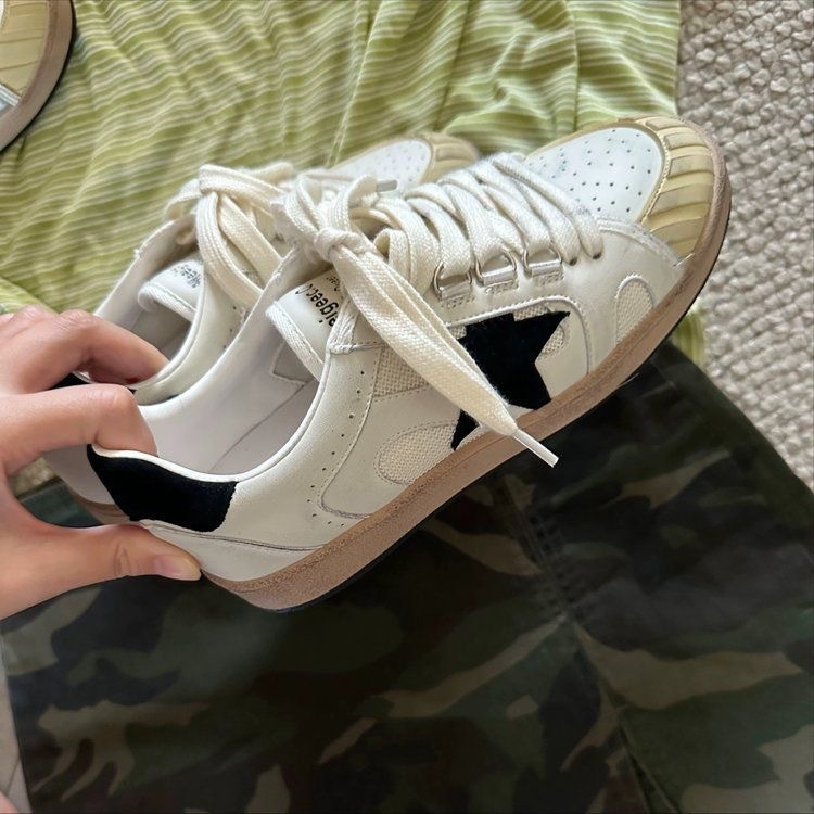 Ženske tenisice u stilu H – Z era s zvjezdanim uzorkom, izlizane retro casual tenisice