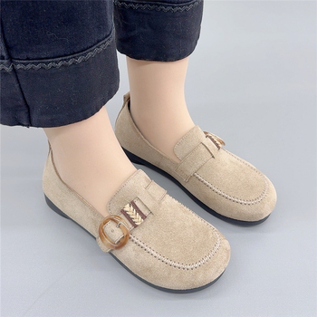 Birkenstock-stílusú női lapos talpú loafers, vászonból készült cipők a régi Pekingtől, mindennapi viseletre