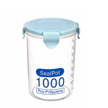 Prozirna plastična zatvorena posuda za hranu, kuhinjsko skladištenje, 301–500 ml