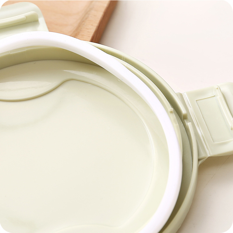 Prozirna plastična zatvorena posuda za hranu, kuhinjsko skladištenje, 301–500 ml