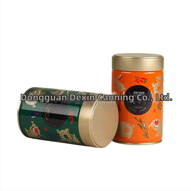 150-200 g matcha por fém konzervdoboza csattos záródással, tinlemez anyagú csomagolás