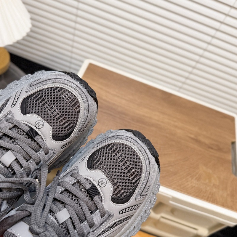 Ženske tenisice tipa dad sneakers s učinkom povećanja visine, lagane, s debelim potplatom, mrežasti gornji dio, vezice, korejskog sportskog stila