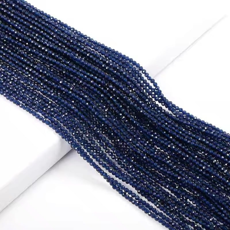 Šarene staklene kristalne perle, perle od abakusa, pribor za stakleno posuđe „uradi sam“, spinelne perle 2-3 mm, labava baza
