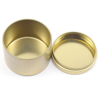 8oz cilindrična metalna zatvorena kutija za mirisne svijeće i čaj, limenka s mogućnošću otiska logotipa