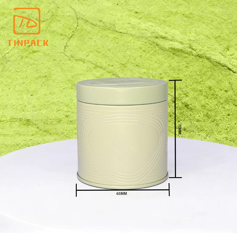 40 g prilagođena sigurno zatvorena kutija za matcha, metalna limenka za čaj