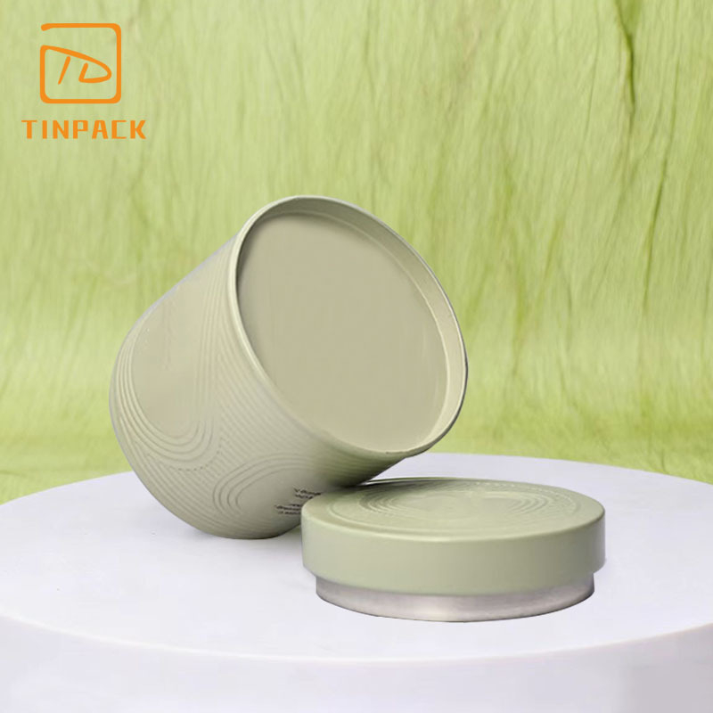 40 g prilagođena sigurno zatvorena kutija za matcha, metalna limenka za čaj