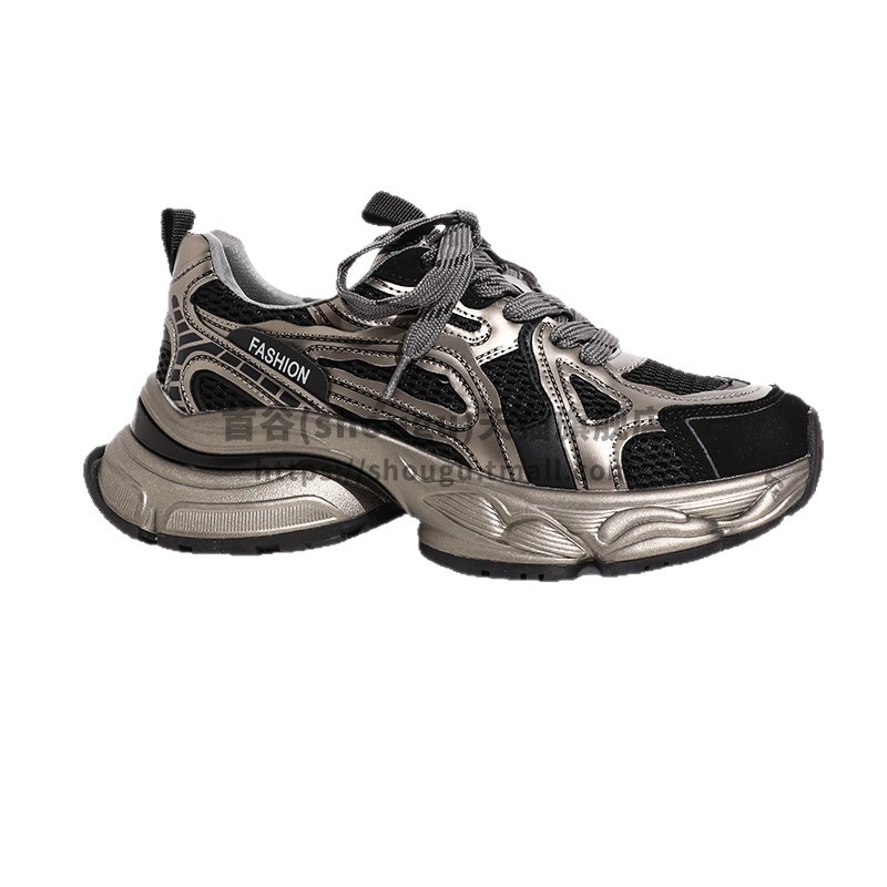 Ženske tenisice s debelim potplatom, stil dad shoes, kolekcija jesen 2025, lagane i udobne casual tenisice