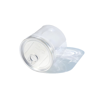 65 mm širokog otvora plastična PET posuda, prozirna, za čaj i orašaste plodove
