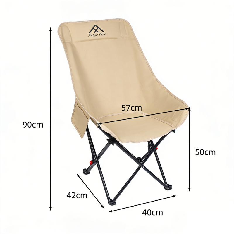 Εξωτερική Moon Chair, πτυσσόμενη φορητή ανάπαυση για μπαλκόνι και ψάρεμα