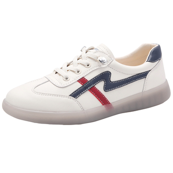 Ženske cipele od prave kože, slip-on za trudnoće, bijele, udobne, s protukliznom potplatom