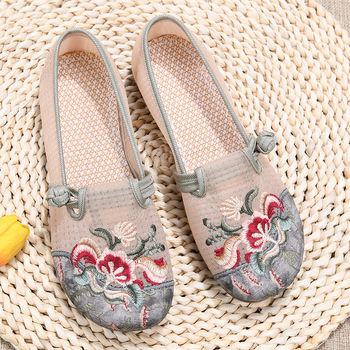 Ženske cipele Old Beijing od mrežastog materijala, slip-on, lagane, ljetna obuća