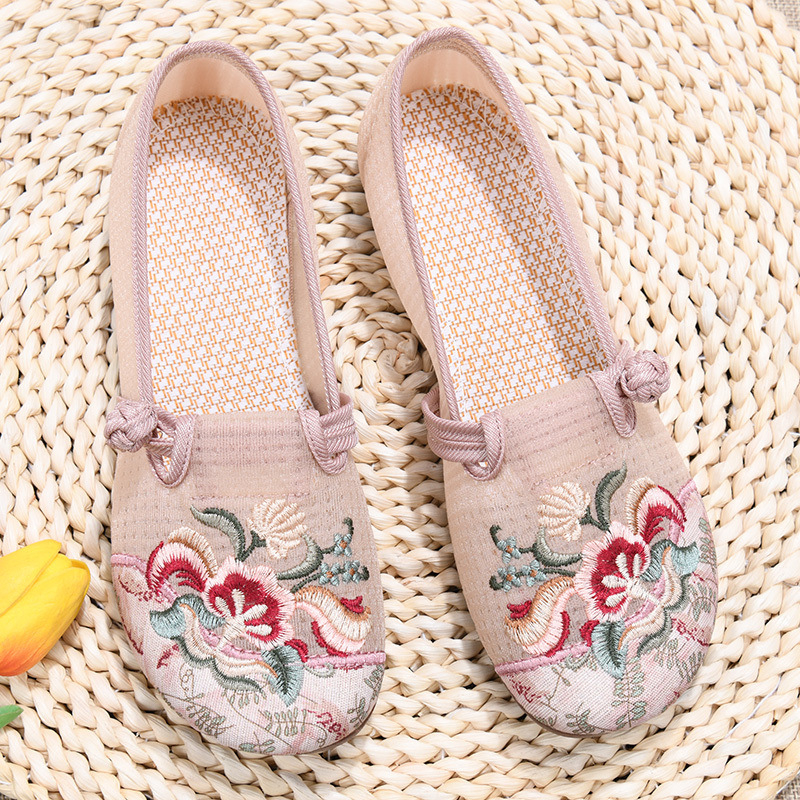 Ženske cipele Old Beijing od mrežastog materijala, slip-on, lagane, ljetna obuća