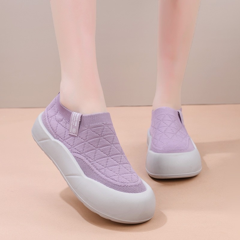 Ženske platnene tenisice u stilu Starog Pekinga, 2025, slip-on, udobne, svakodnevne, kanvas, protuklizne