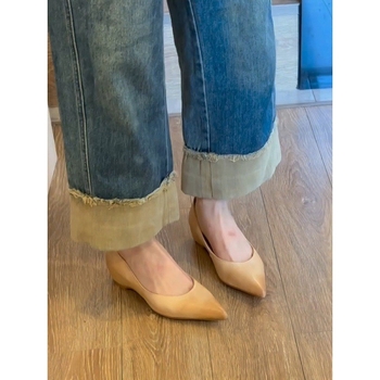 Ženske slip-on cipele s skrivenim povećanjem visine, retro uski vrh, klinasti đon