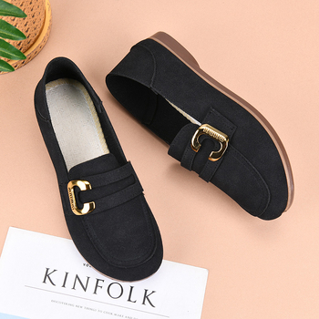 Ženske slip-on mokasice s mekanom potplatom, udobne i prozračne casual cipele za proljeće i jesen
