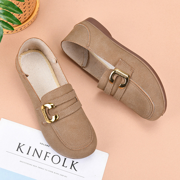 Ženske slip-on mokasice s mekanom potplatom, udobne i prozračne casual cipele za proljeće i jesen