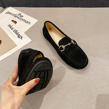 Ženske ravne loaferice, udobne za trudnice, proljeće-ljeto 2025, mek potplat, slip-on