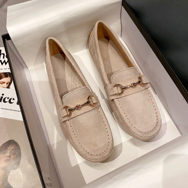 Ženske ravne loaferice, udobne za trudnice, proljeće-ljeto 2025, mek potplat, slip-on