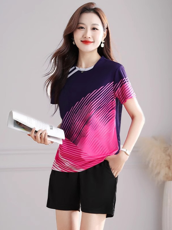 Ženski T-shirt s brzom sušenjem od ice-silk, kratki rukav, ljeto 2026, novi model, plus veličina, top koji laskavo pristaje silueti