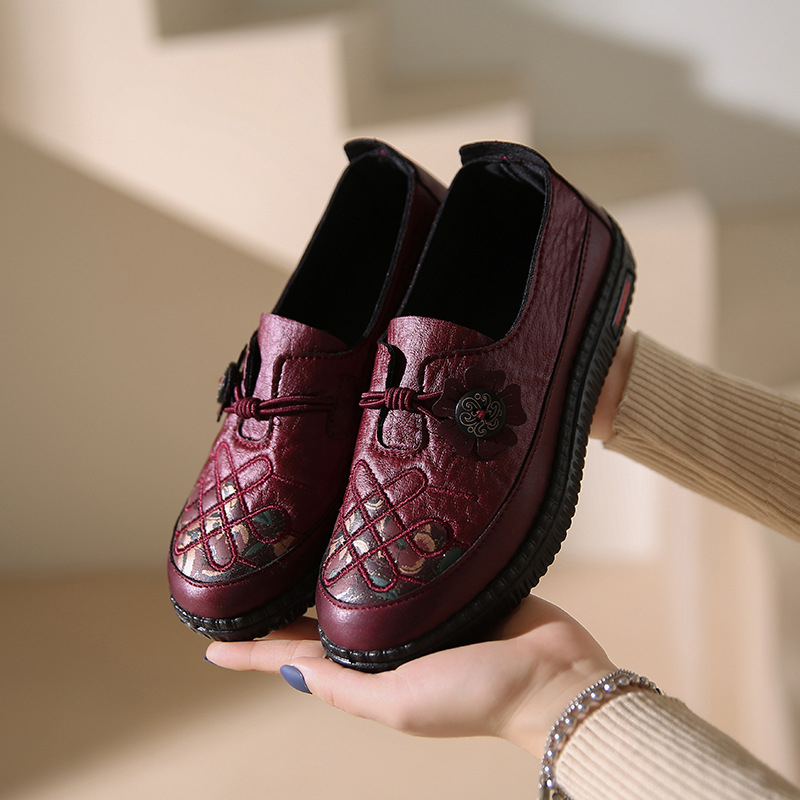 Ženske slip-on cipele za proljeće i jesen, niska petica, jednostavan stil, otporne na habanje