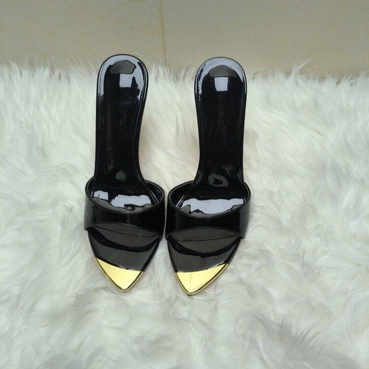 Sandale feminine cu toc înalt, primăvara 2026, ușoare și confortabile, vârf ascuțit, curea cu o singură bucată, stil casual