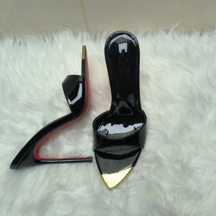 Sandale feminine cu toc înalt, primăvara 2026, ușoare și confortabile, vârf ascuțit, curea cu o singură bucată, stil casual