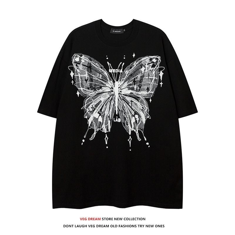 Bijeli ženski T-shirt kratkih rukava za ljeto 2025, ležeran kroj, vitka silueta, dizajnerski top