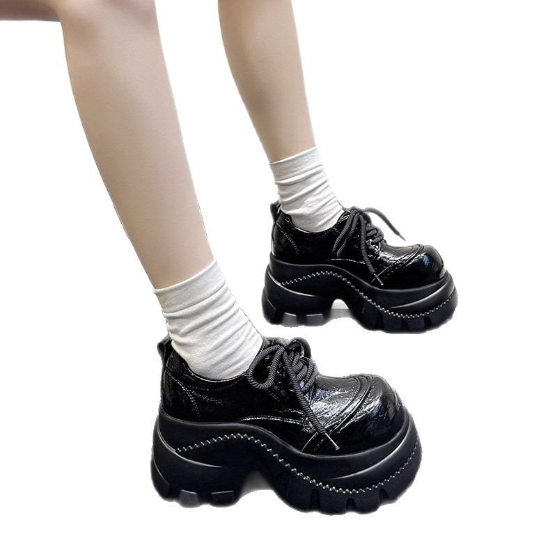 Ženske loaferice s debelim potplatom za povećanje visine – ultra lagane, mek đon, jesen 2025 moda