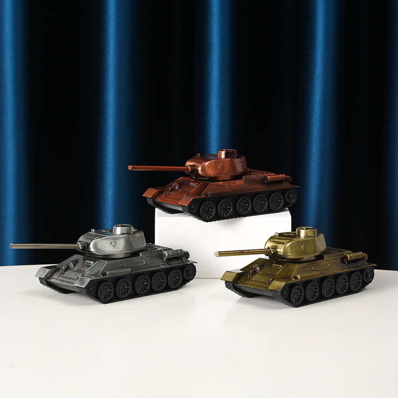 Model tenka od cinkovog legura – metalni ukras za dom, retro stil, T-34