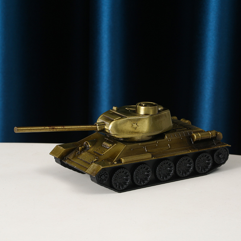 Model tenka od cinkovog legura – metalni ukras za dom, retro stil, T-34